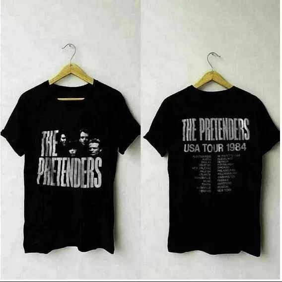 1984 The Pretenders Футболка с тура по США Двусторонняя Для фанатов M
1984 The Pretenders Футболка с тура по США Двусторонняя Для фанатов M