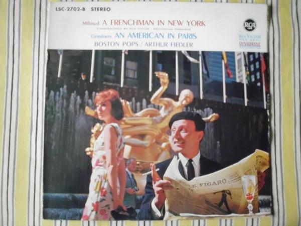 LP Record ARTHUR FIEDLER / BOSTON POPS ORCHES - A Frenchman In New York / An Americ LSC2702B RCA Victor Red 1964 Germany Classical Used
LP Record ARTHUR FIEDLER / BOSTON POPS ORCHES - A Frenchman In New York / An Americ LSC2702B RCA Victor Red 1964 Germany Classical Used