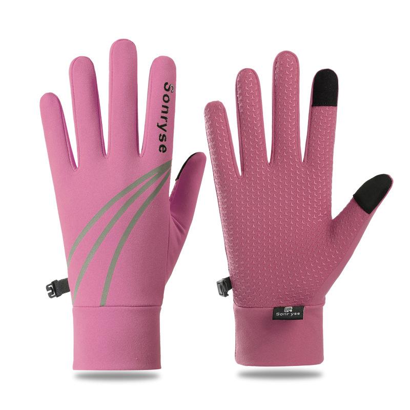 Running gloves women s warm autumn and winter outdoor hiking mountaineering sports driving touch screen non-slip skiing men s inner tank cold L рожевий
Running gloves women s warm autumn and winter outdoor hiking mountaineering sports driving touch screen non-slip skiing men s inner tank cold L рожевий
