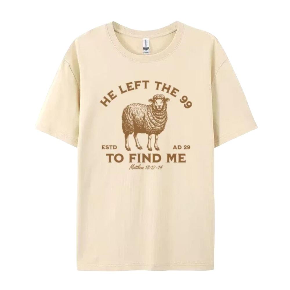 He Left the 99 Women Vintage Christian Inspirational T-Shirt Bible Verse T Shirt Jesus God Graphic Tee Unisex Religious Top Gift XS
He Left the 99 Women Vintage Christian Inspirational T-Shirt Bible Verse T Shirt Jesus God Graphic Tee Unisex Religious Top Gift XS