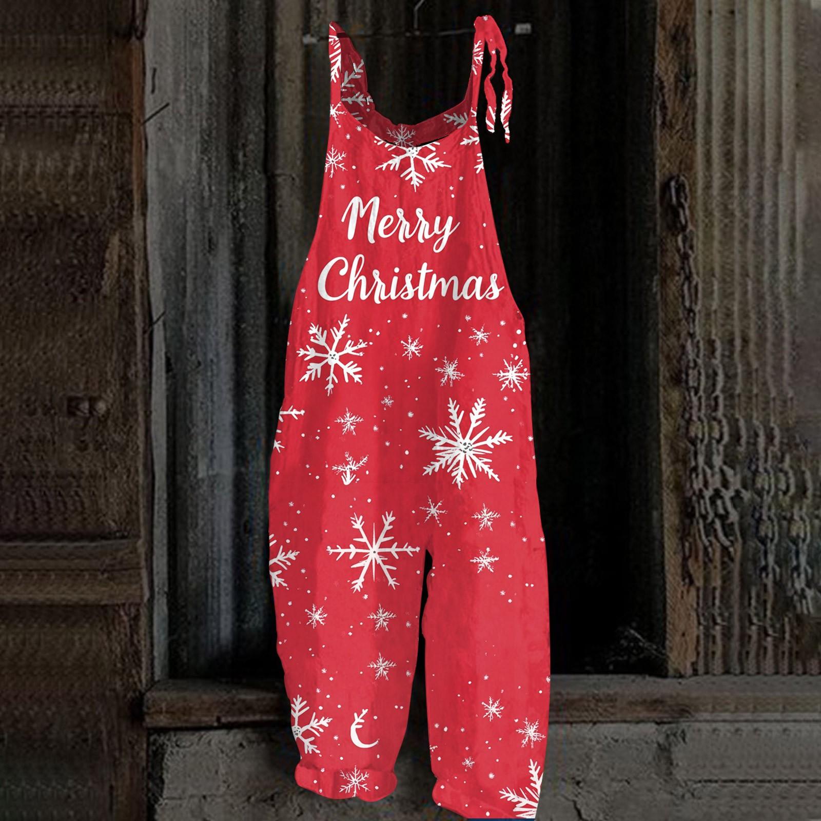 Женский комбинезон с рождественским принтом, повседневный свободный винтажный комбинезон из хлопка и льна XXXL киноварь
Женский комбинезон с рождественским принтом, повседневный свободный винтажный комбинезон из хлопка и льна XXXL киноварь