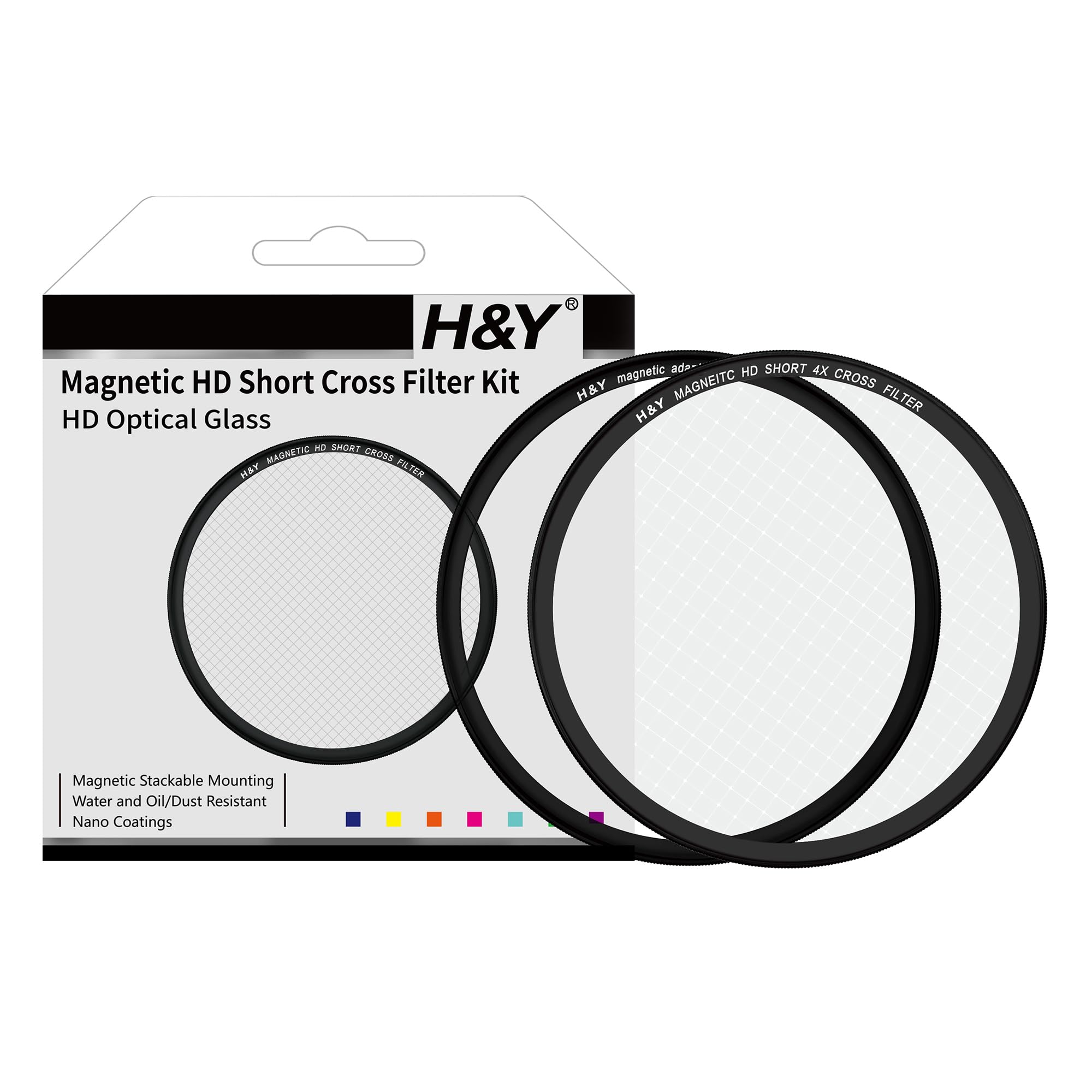 Cross Filter 67mm Magnetic HD Short Cross 4 Filter Kit Magnetic 4X Cross Effect Thin Frame Water Repellent H&Y Anti-Static Anti-Stain Anti-Scratch
Cross Filter 67mm Magnetic HD Short Cross 4 Filter Kit Magnetic 4X Cross Effect Thin Frame Water Repellent H&Y Anti-Static Anti-Stain Anti-Scratch