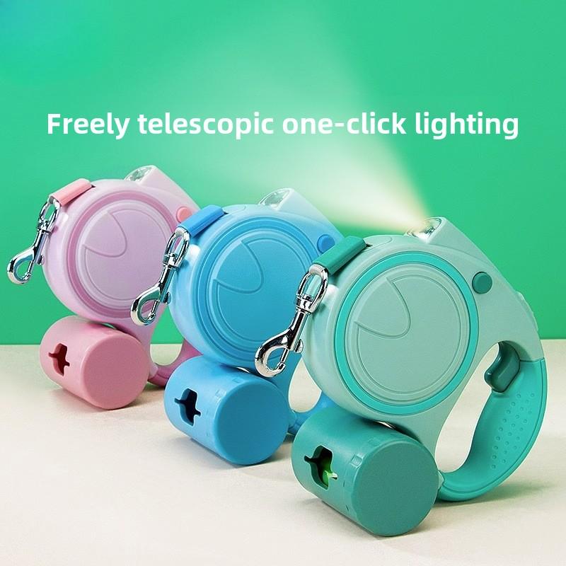 Dog Leash with Light Automatic Telescopic Small Medium Dog Pomeranian Corgi Dog Chain Walking Dog Rope Pet Supplies 1PCS
Dog Leash with Light Automatic Telescopic Small Medium Dog Pomeranian Corgi Dog Chain Walking Dog Rope Pet Supplies 1PCS