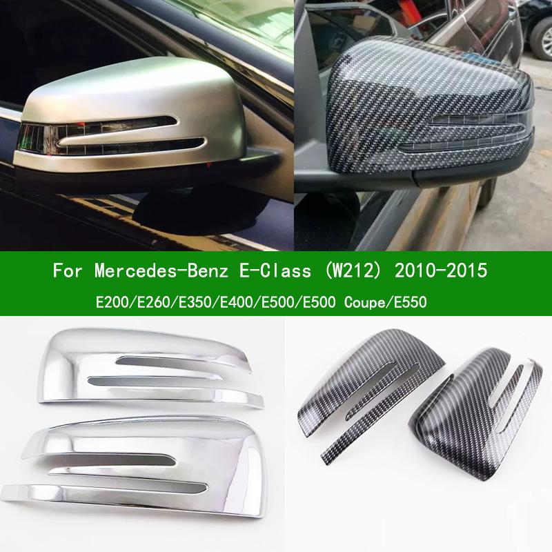 For Mercedes-Benz E-Class W212 2010-2015 E200 E260 E350 E400 E500/E550 chrome black carbon fibre Side Rearview mirror cover
For Mercedes-Benz E-Class W212 2010-2015 E200 E260 E350 E400 E500/E550 chrome black carbon fibre Side Rearview mirror cover
