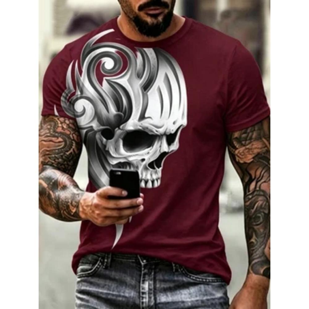 Fashion Plus Size Men S Shirt, Casual Pattern Shirt, Complex Skull Design, Polyester And Spandex Blend, Crew Neck 6XL
Fashion Plus Size Men S Shirt, Casual Pattern Shirt, Complex Skull Design, Polyester And Spandex Blend, Crew Neck 6XL