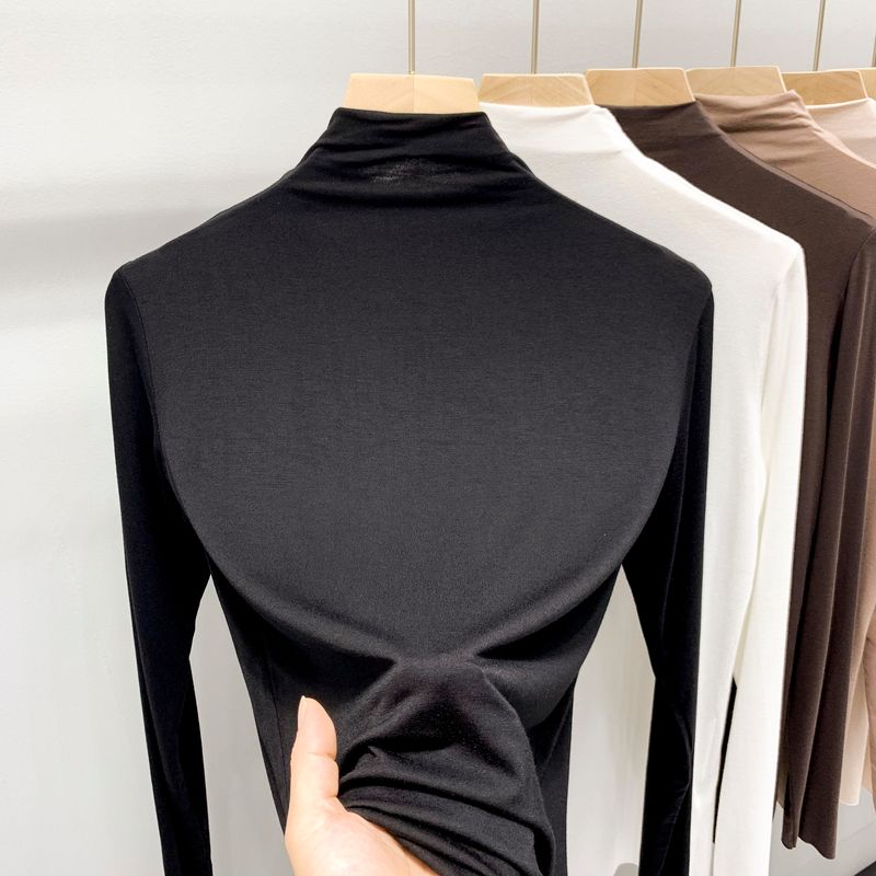 Modal Thin and All-Matching Long-Sleeved T-shirt Bottoming Shirt Black L (Recommendation 50.00 kg-60.00 kg
Modal Thin and All-Matching Long-Sleeved T-shirt Bottoming Shirt Black L (Recommendation 50.00 kg-60.00 kg