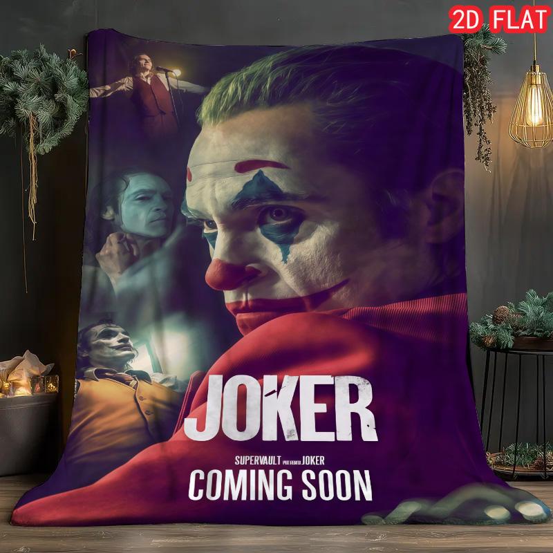 Joker Portrait Printed Flannel Blanket Lightweight Soft Cozy Throw for Bed Sofa Office Home Decor Gift for Friends 75x90cm
Joker Portrait Printed Flannel Blanket Lightweight Soft Cozy Throw for Bed Sofa Office Home Decor Gift for Friends 75x90cm