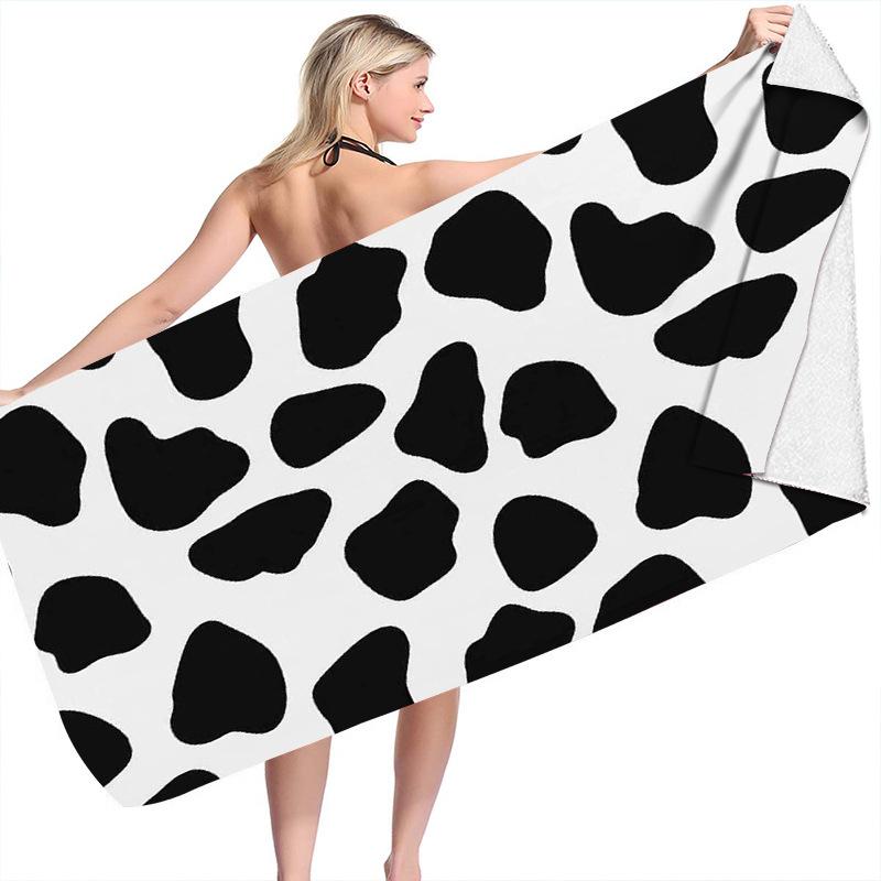 Cow Pattern Collection digital-printed polyester Superfine fiber double-sided fleece Beach vacation bath towel, beach towel W40*H60(CM)
Cow Pattern Collection digital-printed polyester Superfine fiber double-sided fleece Beach vacation bath towel, beach towel W40*H60(CM)