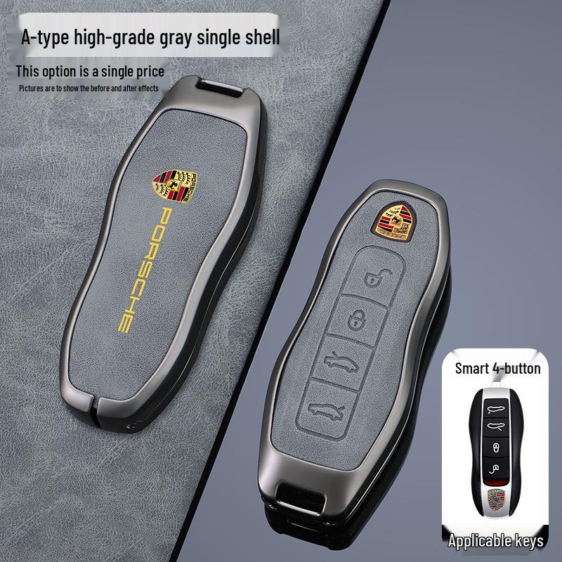 Porsche Key Shell & Keychain Set for Cayenne, Macan, 718, Panamera, 911, Taycan
Porsche Key Shell & Keychain Set for Cayenne, Macan, 718, Panamera, 911, Taycan