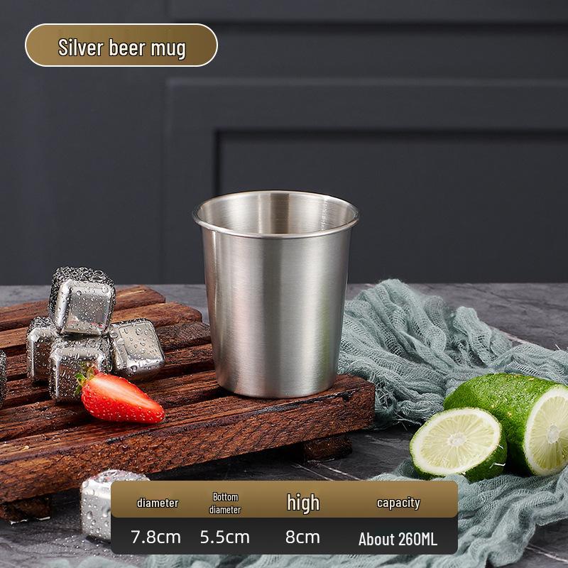 304 Stainless Steel Drop-Resistant Outdoor Cup for Kids, Beer, Juice, Coffee, or Cold Drinks with Custom Logo
304 Stainless Steel Drop-Resistant Outdoor Cup for Kids, Beer, Juice, Coffee, or Cold Drinks with Custom Logo