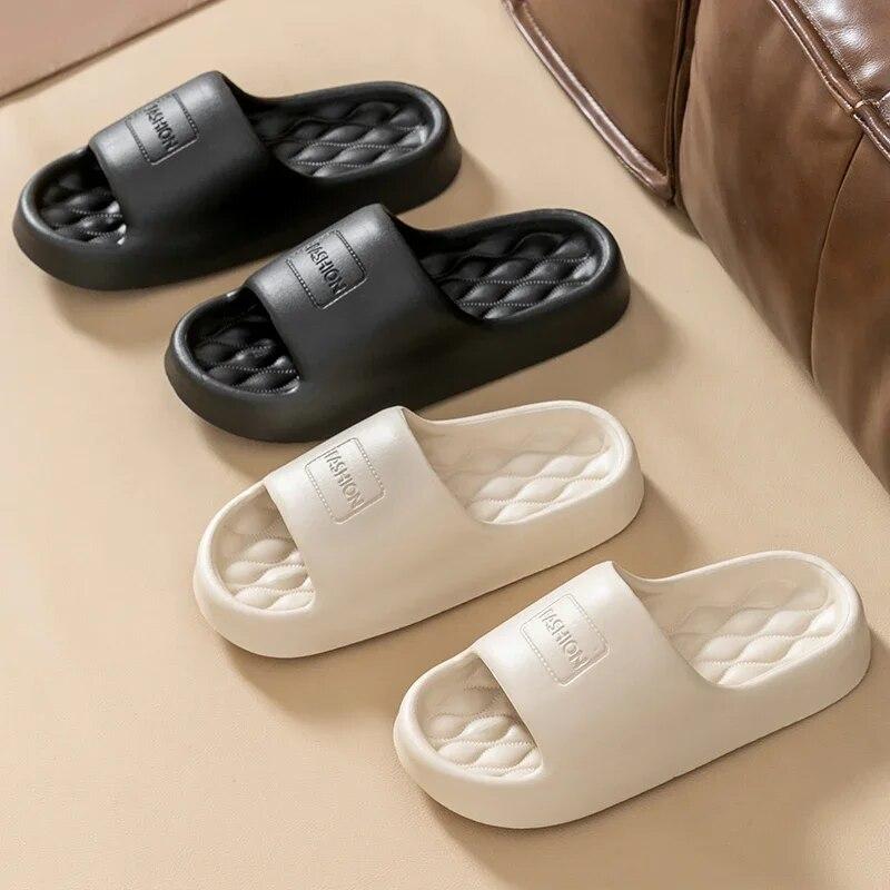 New Summer Fashion Concise Solid Color Home Shoes Couple Cosy Slides Lithe Soft Sandals For Women Men Slippers Indoor Flip Flops
New Summer Fashion Concise Solid Color Home Shoes Couple Cosy Slides Lithe Soft Sandals For Women Men Slippers Indoor Flip Flops