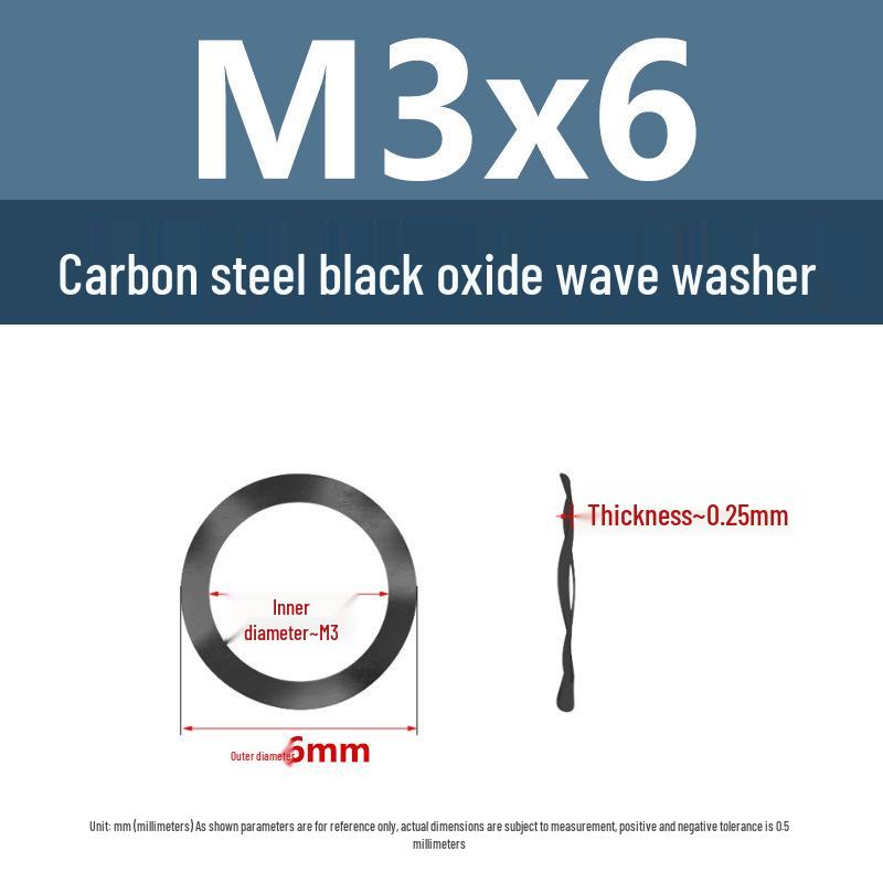 Игу Черный Металл Гофрированная Волновая Пружинная Шайба M3M5 – Эластичная Конструкция с Тремя Волновыми Гребнями
Игу Черный Металл Гофрированная Волновая Пружинная Шайба M3M5 – Эластичная Конструкция с Тремя Волновыми Гребнями