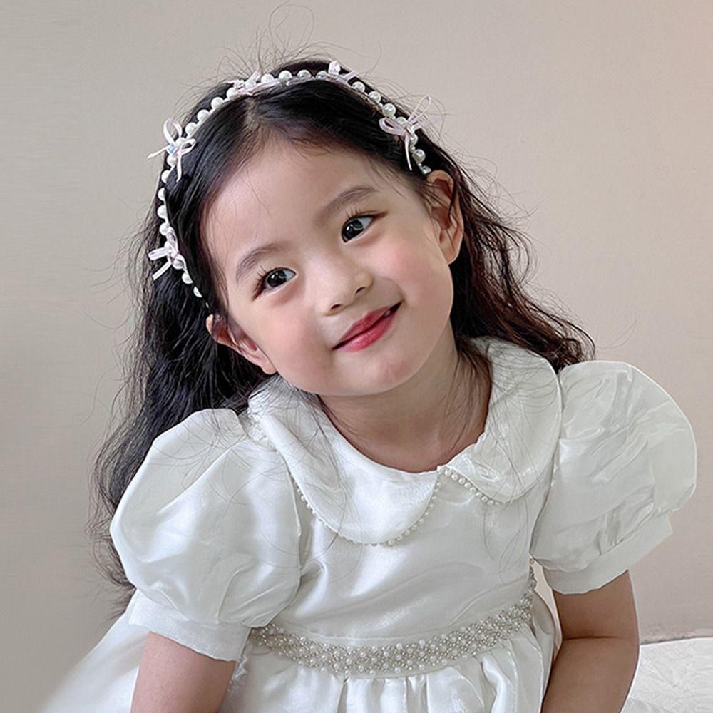 White Pearl Bow Hairbands Korean Children Headband New Princess Hair Hoop for Kids Style 9
White Pearl Bow Hairbands Korean Children Headband New Princess Hair Hoop for Kids Style 9