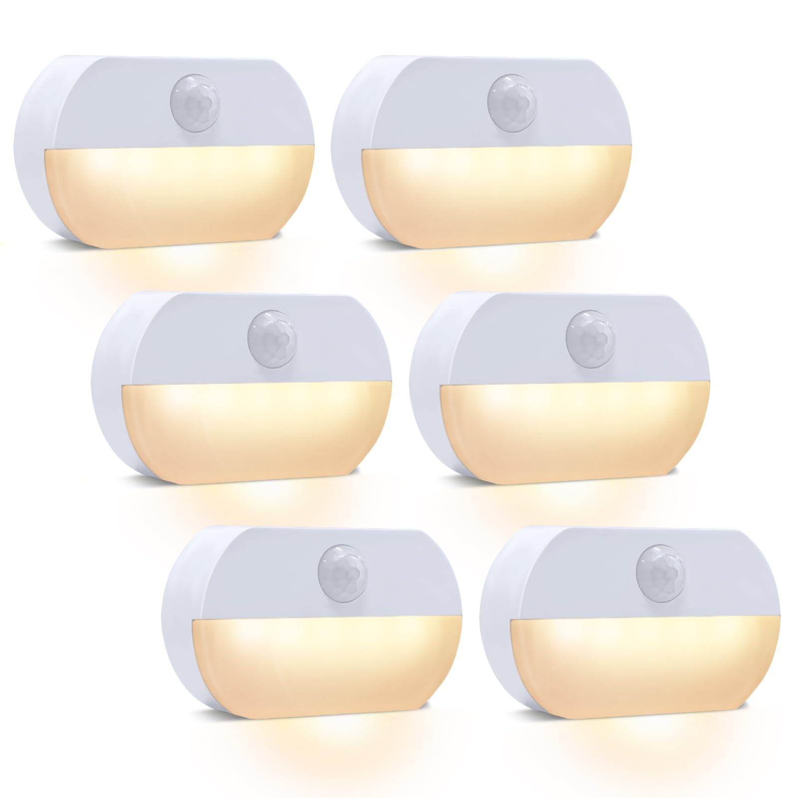 AmmToo LED Sensor Light, Warm White, Footlight, Motion Sensor, No Wiring Required, Night Light, Light Sensor, Automatic OnOff, Refrigerator Light,
AmmToo LED Sensor Light, Warm White, Footlight, Motion Sensor, No Wiring Required, Night Light, Light Sensor, Automatic OnOff, Refrigerator Light,