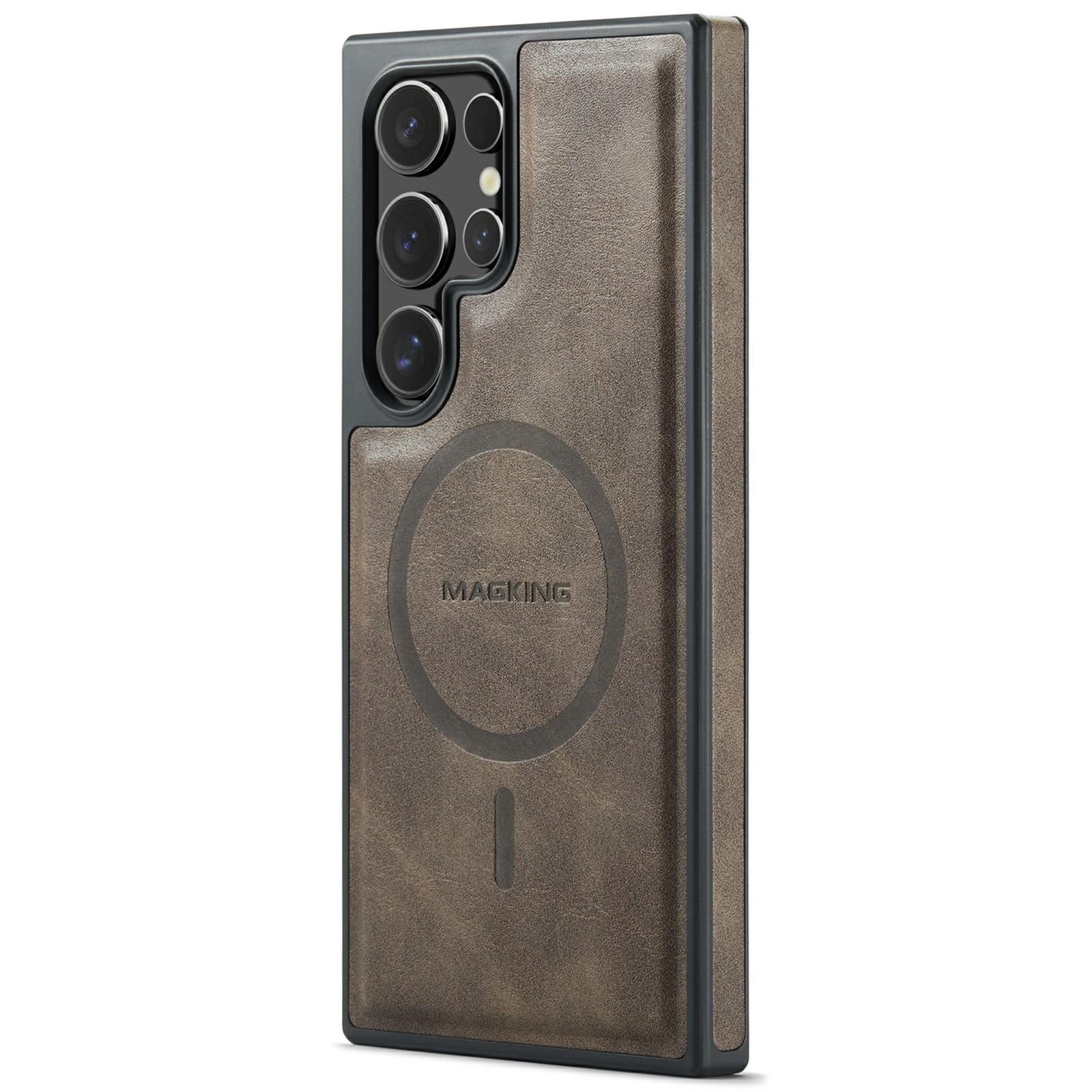 MAGKING K1 Series For Samsung Galaxy S25 Ultra Magnetic Case PC+TPU+PU Leather Phone Cover Black
MAGKING K1 Series For Samsung Galaxy S25 Ultra Magnetic Case PC+TPU+PU Leather Phone Cover Black