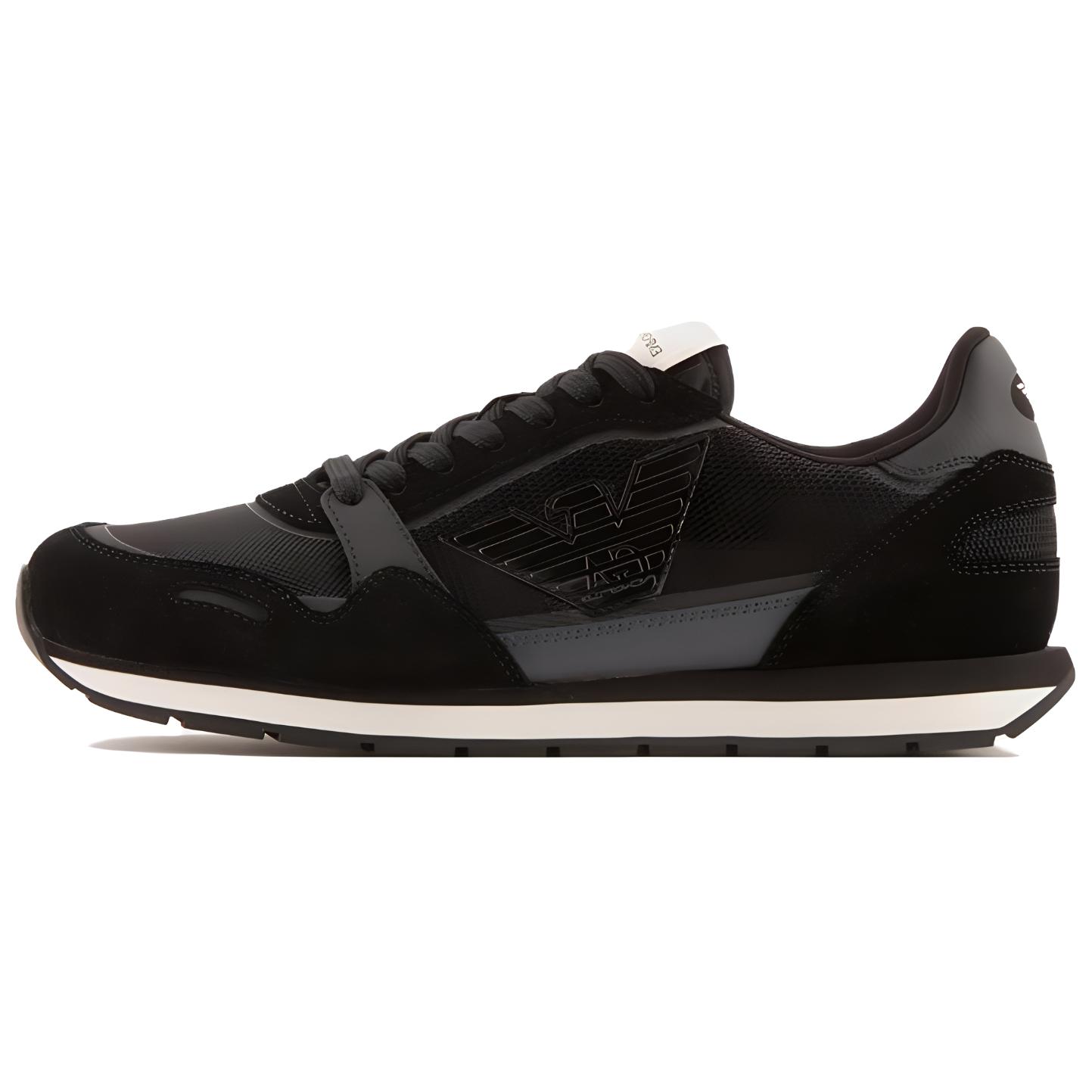 Emporio Armani Lace-Up Eagle Logo Low-Top Sneakers Men sneakers Black X4X537XN7301R926 43
Emporio Armani Lace-Up Eagle Logo Low-Top Sneakers Men sneakers Black X4X537XN7301R926 43