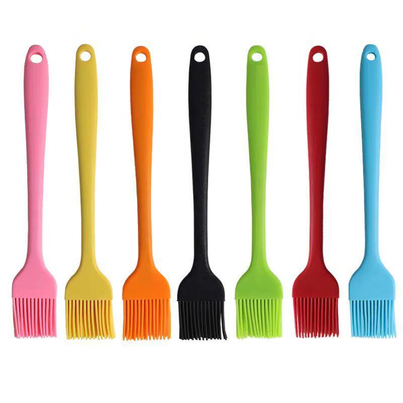 High Quality Silicone Basting Brush For Kitchen BBQ Baking Non Stick Oil Brush Set With Hanging Loop Small
High Quality Silicone Basting Brush For Kitchen BBQ Baking Non Stick Oil Brush Set With Hanging Loop Small