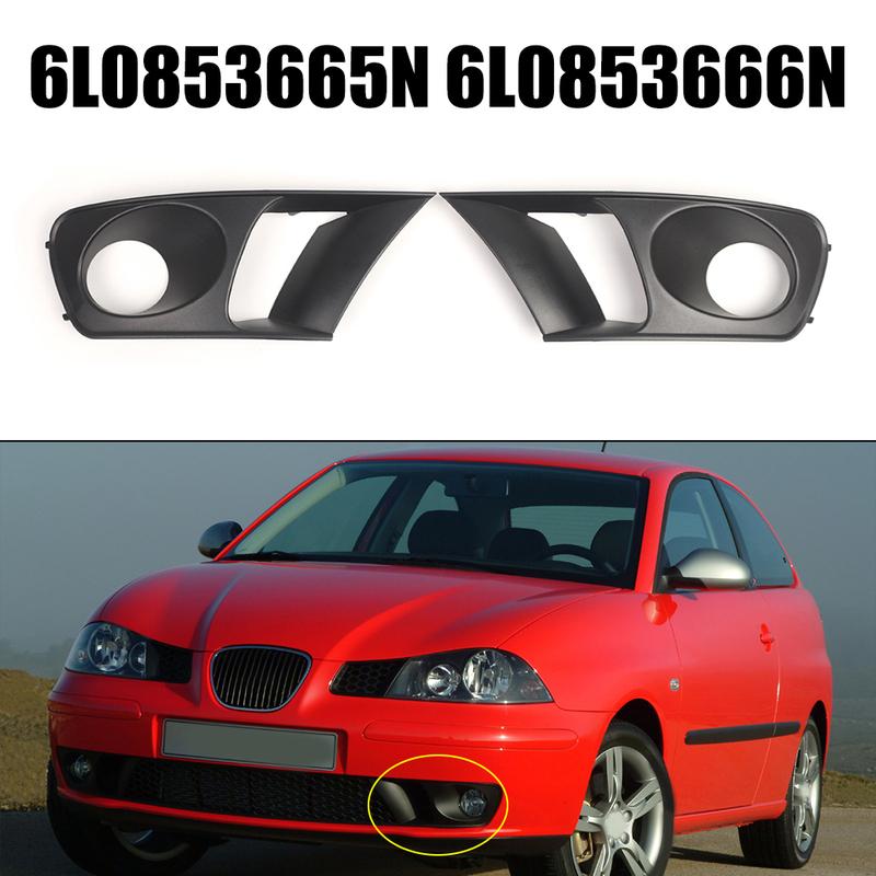 0000Car Front Bumper Fog Lamp Frame Cover Foglight Bezel Lid Hood Trim Accessories For SEAT For Ibiza 6L FR 2002-2006 6L0853665N
0000Car Front Bumper Fog Lamp Frame Cover Foglight Bezel Lid Hood Trim Accessories For SEAT For Ibiza 6L FR 2002-2006 6L0853665N