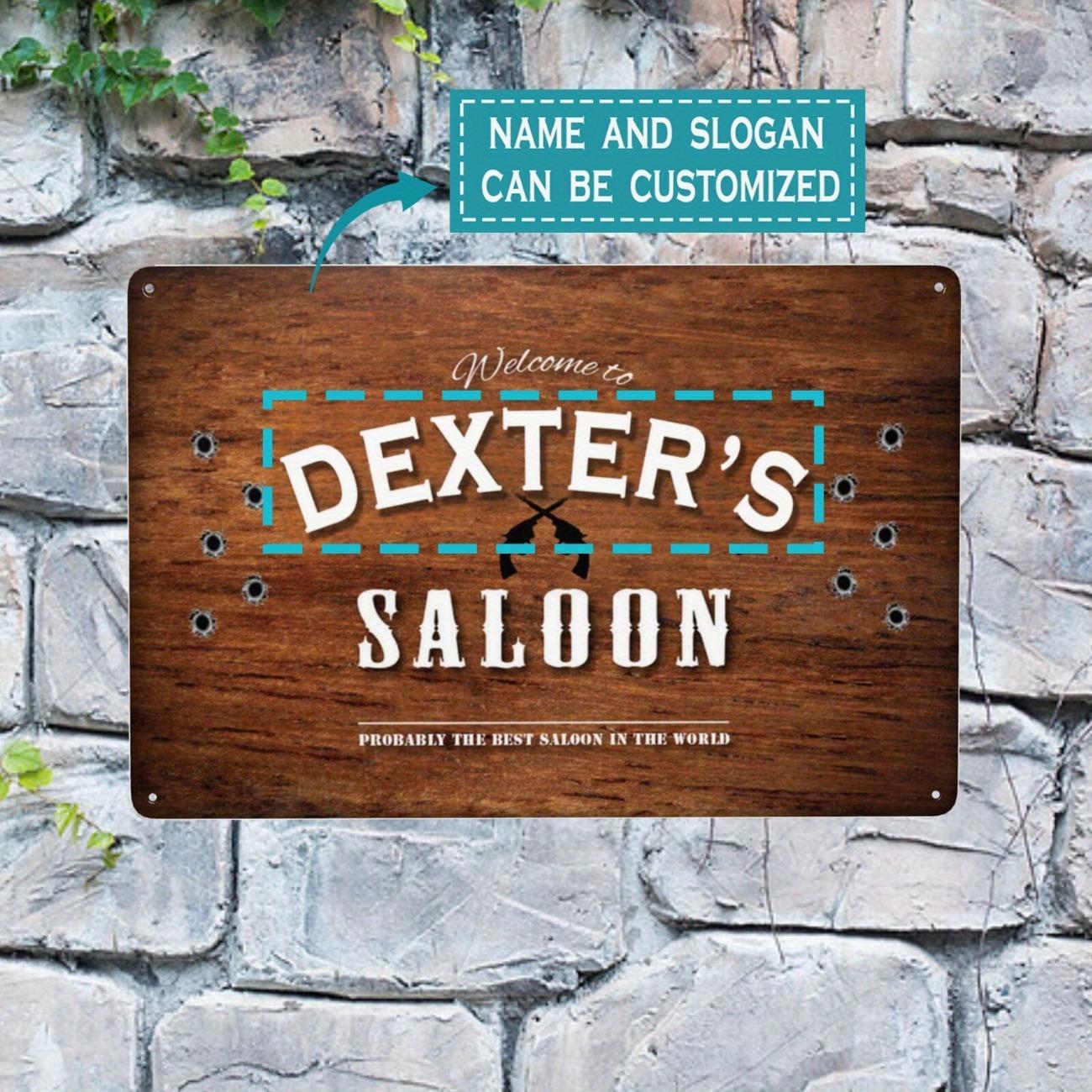 1pc Custom Western Cowboy Saloon Metal Sign Vintage Wall Decor Personalized Bar Man Cave Art білий
1pc Custom Western Cowboy Saloon Metal Sign Vintage Wall Decor Personalized Bar Man Cave Art білий