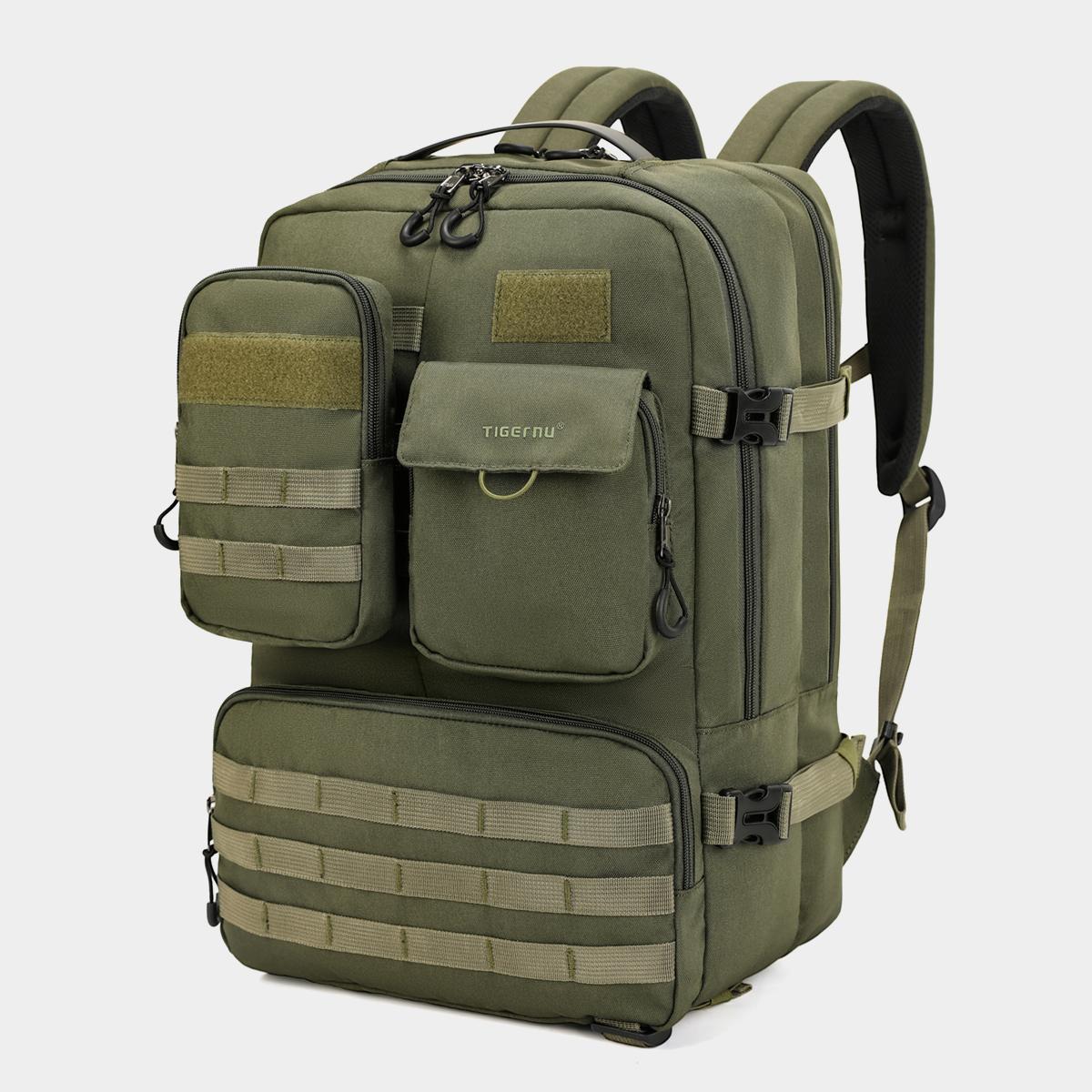 Многофункциональный рюкзак Tigernu, мужской рюкзак для кемпинга, треккинга, рыбалки, водонепроницаемые рюкзаки, дорожный рюкзак для охоты, сумки зелёный
Многофункциональный рюкзак Tigernu, мужской рюкзак для кемпинга, треккинга, рыбалки, водонепроницаемые рюкзаки, дорожный рюкзак для охоты, сумки зелёный