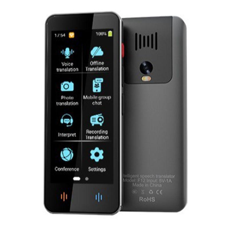 ABNR New Smart Translator Voice Multi 138 Languages Support Wifi Full 3D Touch Screen Photo Offline Record Translation Easy To U сірий колір
ABNR New Smart Translator Voice Multi 138 Languages Support Wifi Full 3D Touch Screen Photo Offline Record Translation Easy To U сірий колір