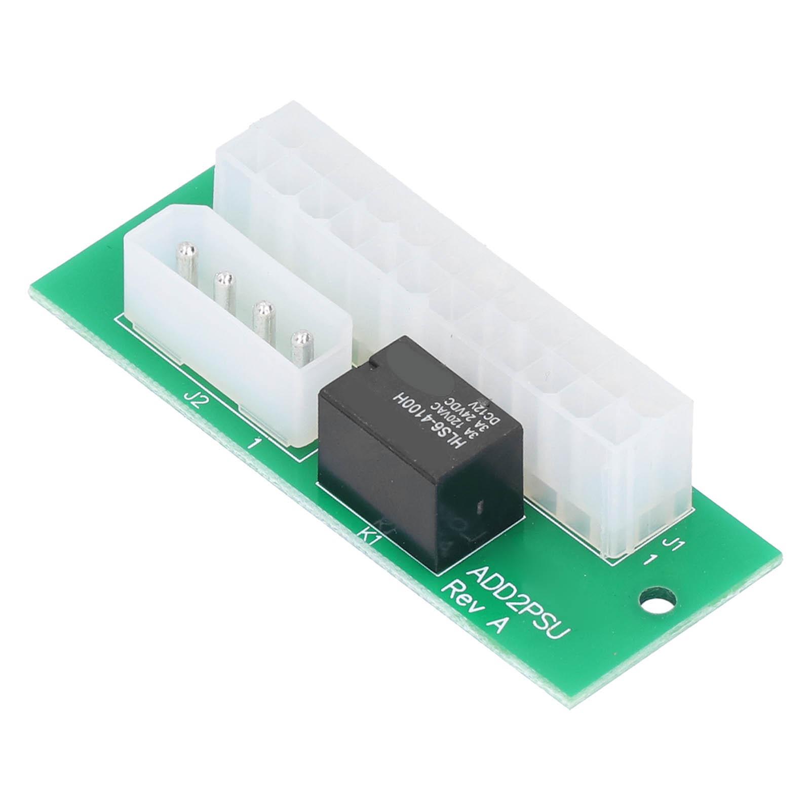 Synchronous Power Board 24PIN Multiple Power Supply Starter Cable Adapter DC12V ADD2PSU
Synchronous Power Board 24PIN Multiple Power Supply Starter Cable Adapter DC12V ADD2PSU