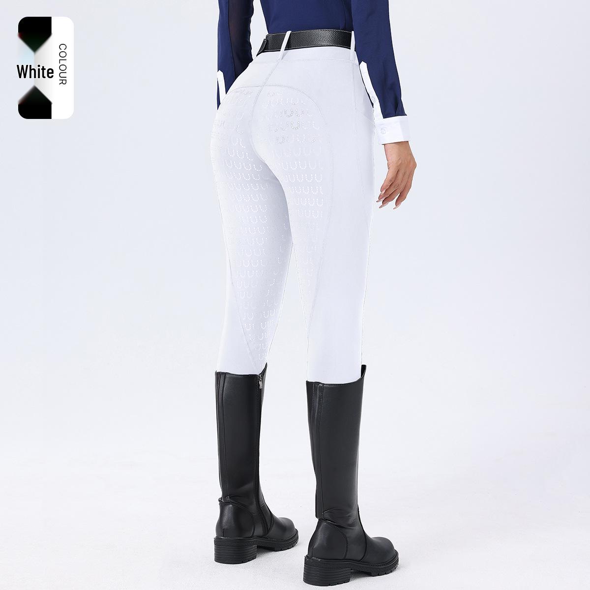 Women s High-Waisted Equestrian Pants with Silicone Full Seat, Non-Slip, Wear-Resistant, and Pockets L
Women s High-Waisted Equestrian Pants with Silicone Full Seat, Non-Slip, Wear-Resistant, and Pockets L