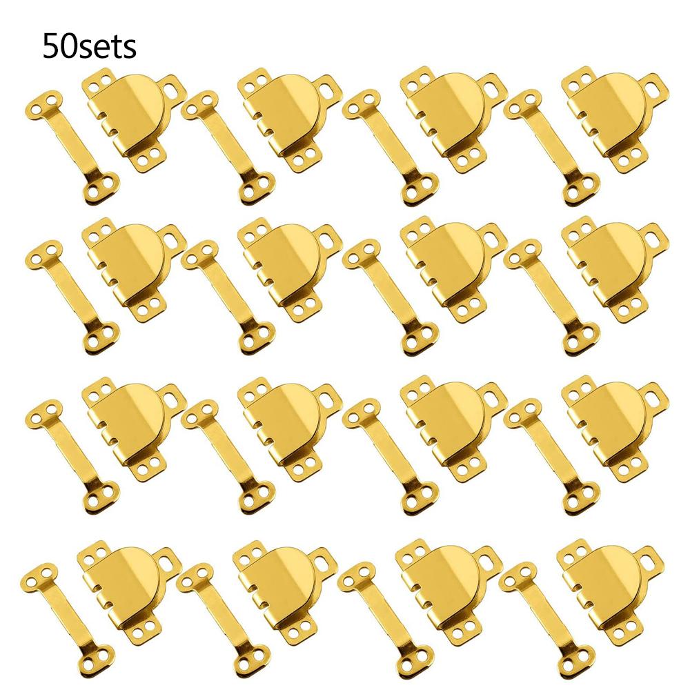 50 Sets Skirt Hooks and Eyes Hook and Eye Latch for Clothing Bra Trousers Skirt Dress and Sewing DIY Garment Accessories Craft
50 Sets Skirt Hooks and Eyes Hook and Eye Latch for Clothing Bra Trousers Skirt Dress and Sewing DIY Garment Accessories Craft