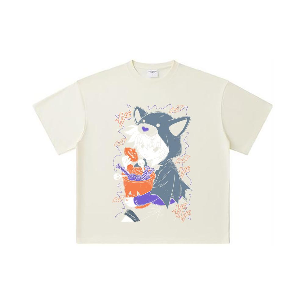 260 GSM Double Yarn 32 Count 100% Cotton HXH V10 Killua Halloween Print Unisex Heavy Cotton T Shirt S
260 GSM Double Yarn 32 Count 100% Cotton HXH V10 Killua Halloween Print Unisex Heavy Cotton T Shirt S