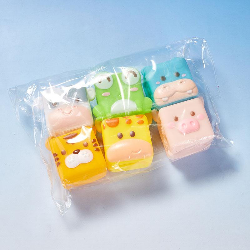 1 Set 3D Cube Animal Stacking Toy Baby Soft Silicone Building Blocks Toys Toddler Early Educational Sensory Montessori Bath Toys OPP bag
1 Set 3D Cube Animal Stacking Toy Baby Soft Silicone Building Blocks Toys Toddler Early Educational Sensory Montessori Bath Toys OPP bag