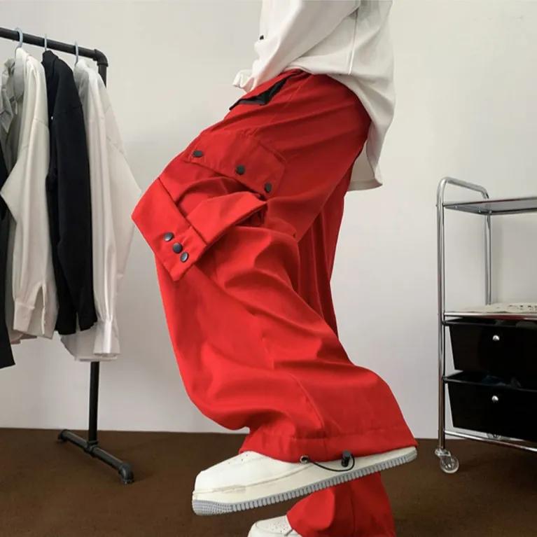 Fashionable Trendy Artistic Solid Color Straight-leg Casual Pants Loose Hip Hop Style for Men Women Spring Autumn Youth Trend S
Fashionable Trendy Artistic Solid Color Straight-leg Casual Pants Loose Hip Hop Style for Men Women Spring Autumn Youth Trend S