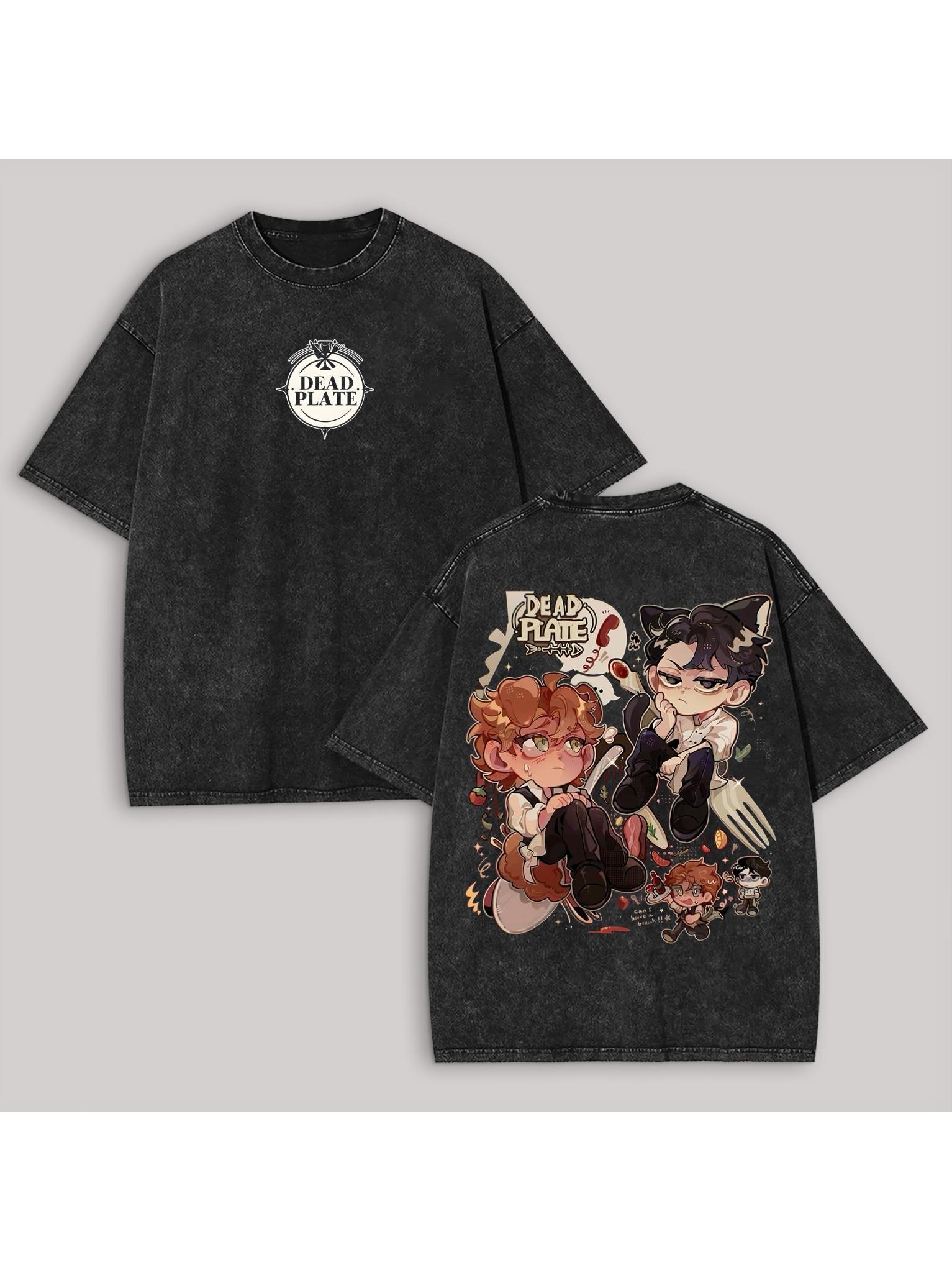 Anime Lover Dead Plate NewModel Washed Tshirt Year round clothing personality Clothes Plus Size Unisex Yk Short Couples soft S
Anime Lover Dead Plate NewModel Washed Tshirt Year round clothing personality Clothes Plus Size Unisex Yk Short Couples soft S