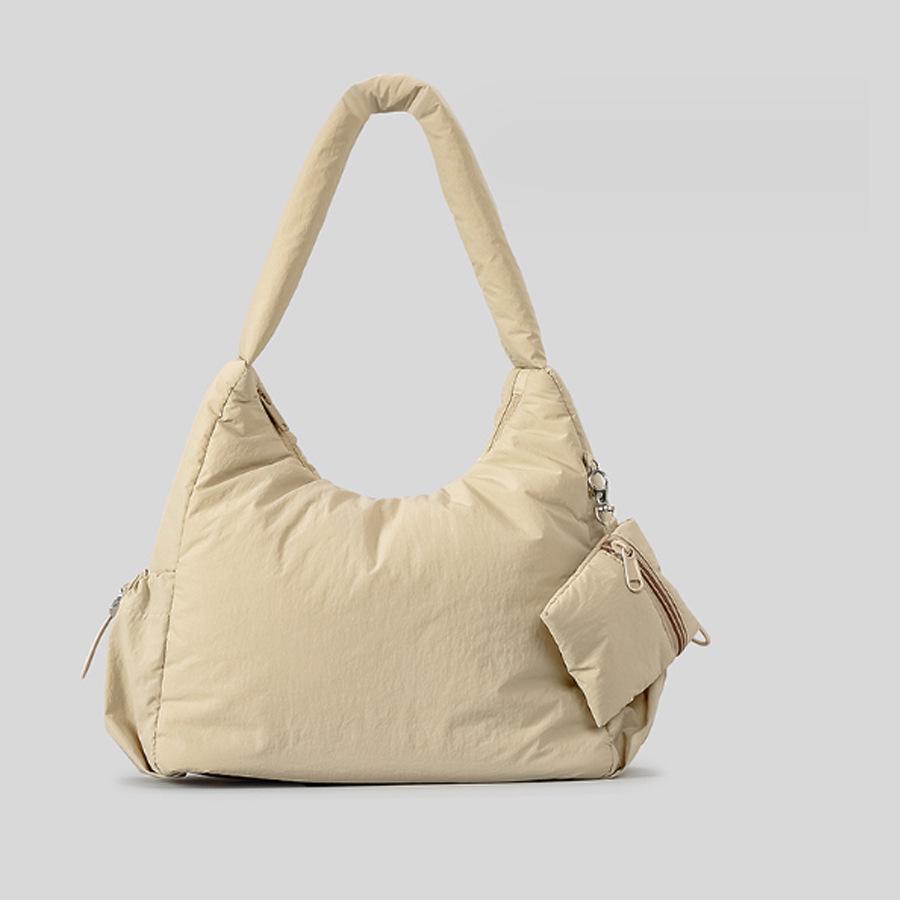 Women s Large Quilted Commuter Handbag: Soft Shoulder Tote for Autumn/Winter грязно-белый
Women s Large Quilted Commuter Handbag: Soft Shoulder Tote for Autumn/Winter грязно-белый