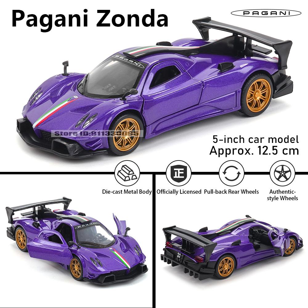 MSZ 5-inch alloy car model Pagani Zonda rebound function static model alloy die-casting car model collection gift toy
MSZ 5-inch alloy car model Pagani Zonda rebound function static model alloy die-casting car model collection gift toy