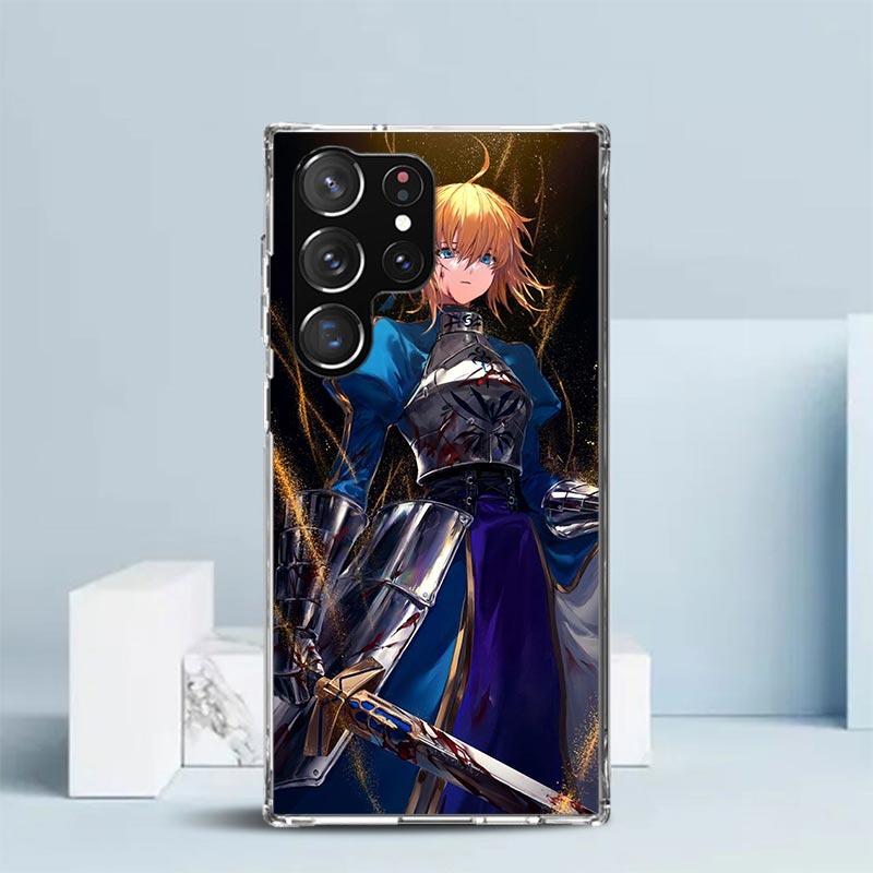 Fate Zero Stay Night Saber Soft Cover for Samsung Galaxy S25 Edge S26 S24 S23 Ultra Phone Case S22 S21 Plus S20 FE Print Pattern Samsung S25 Ultra
Fate Zero Stay Night Saber Soft Cover for Samsung Galaxy S25 Edge S26 S24 S23 Ultra Phone Case S22 S21 Plus S20 FE Print Pattern Samsung S25 Ultra