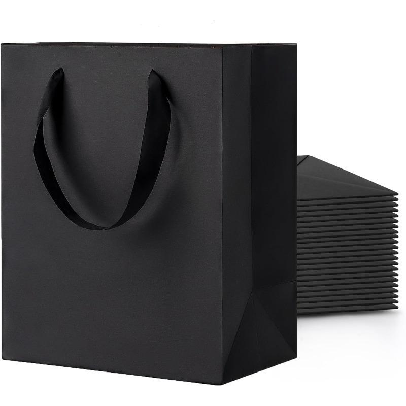 6pcs, Black Gift Bags with Handles, Large Gift Bags for Wedding Party Birthday Business 25*35*12cm 6pcs
6pcs, Black Gift Bags with Handles, Large Gift Bags for Wedding Party Birthday Business 25*35*12cm 6pcs