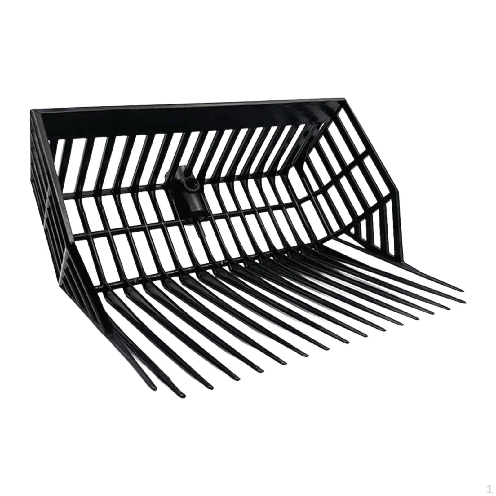 Horse Manure Fork Replacement Head Angled Tines Cleaning Tool for Farm Muck Ranch Equestrian чорний
Horse Manure Fork Replacement Head Angled Tines Cleaning Tool for Farm Muck Ranch Equestrian чорний