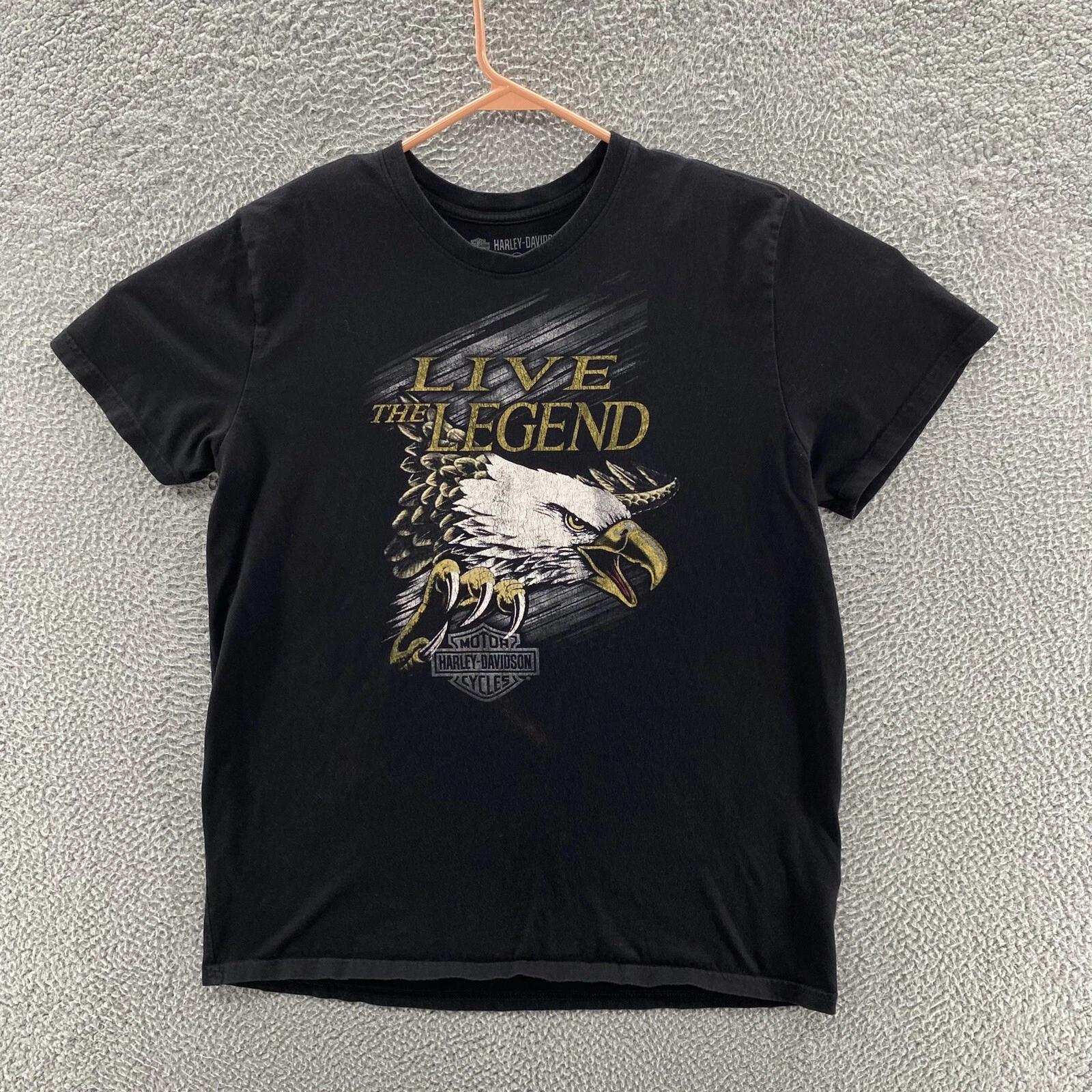 Harley Davidson T Shirt Men Extra Large Black Motorcycle Eagle Graphic Biker M
Harley Davidson T Shirt Men Extra Large Black Motorcycle Eagle Graphic Biker M