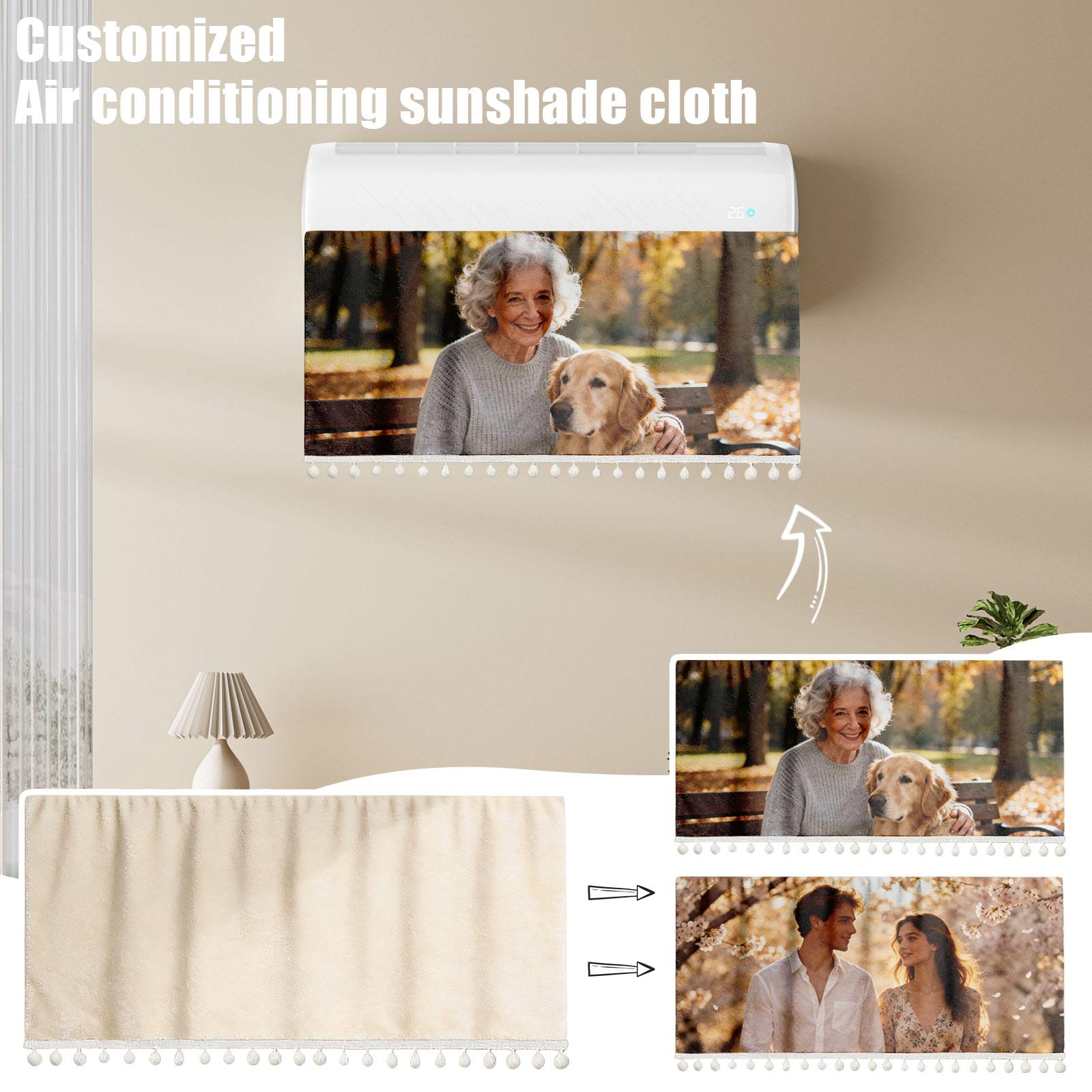Custom Patterned And Text-printed A Custom-pattern Conditioner Curtains And Wind Deflectors To Prevent Direct Airflow. One Size білий
Custom Patterned And Text-printed A Custom-pattern Conditioner Curtains And Wind Deflectors To Prevent Direct Airflow. One Size білий
