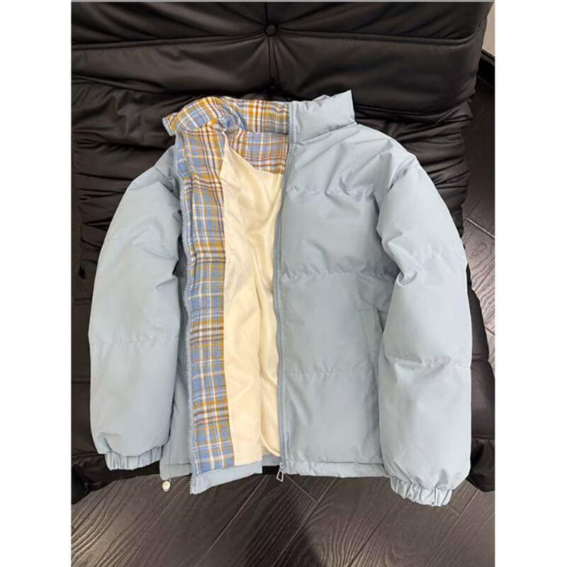 Men s Black Plaid Patchwork Stand Collar Puffer Jacket - Winter Warmth in American Style L синій
Men s Black Plaid Patchwork Stand Collar Puffer Jacket - Winter Warmth in American Style L синій