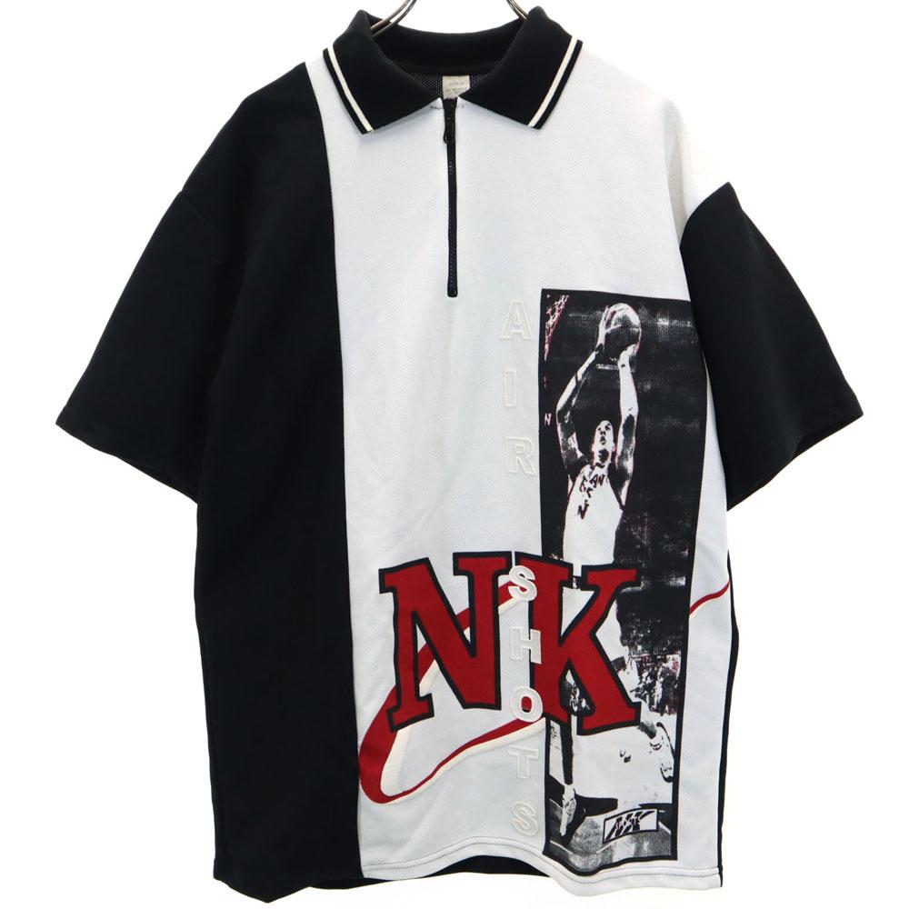 ВИНТАЖНАЯ футболка-поло с коротким рукавом на молнии до половины AIR SHOTS, сделано в США 90-х, M, баскетбол, мужская, б/у
ВИНТАЖНАЯ футболка-поло с коротким рукавом на молнии до половины AIR SHOTS, сделано в США 90-х, M, баскетбол, мужская, б/у