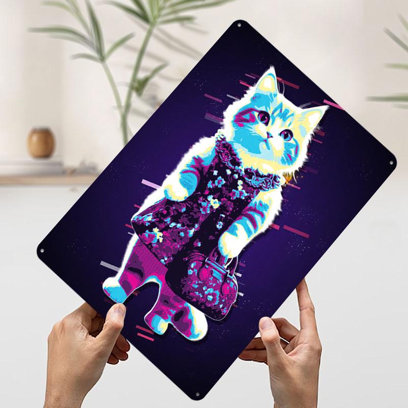 Retro Cat in Dress Tin Plaque Poster Customized Wall Art Retro Vintage Metal Signs for Man Cave Home Decor Aesthetic Decoration 7.9x11.8In(20x30cm)
Retro Cat in Dress Tin Plaque Poster Customized Wall Art Retro Vintage Metal Signs for Man Cave Home Decor Aesthetic Decoration 7.9x11.8In(20x30cm)