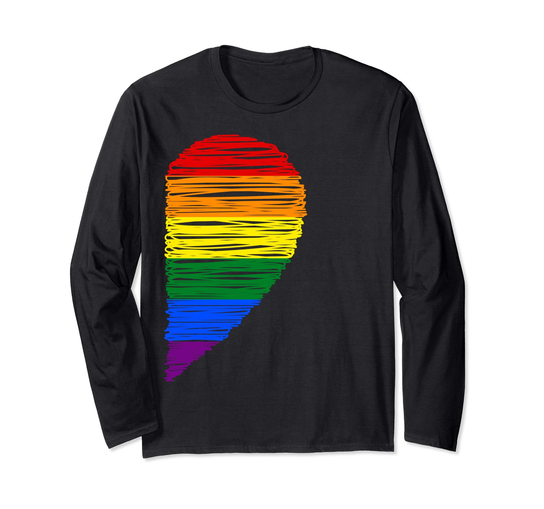Rainbow Heart LGBT Matching Couple Day Pride Friends Gift Long-Sleeve T-Shirt чорний
Rainbow Heart LGBT Matching Couple Day Pride Friends Gift Long-Sleeve T-Shirt чорний