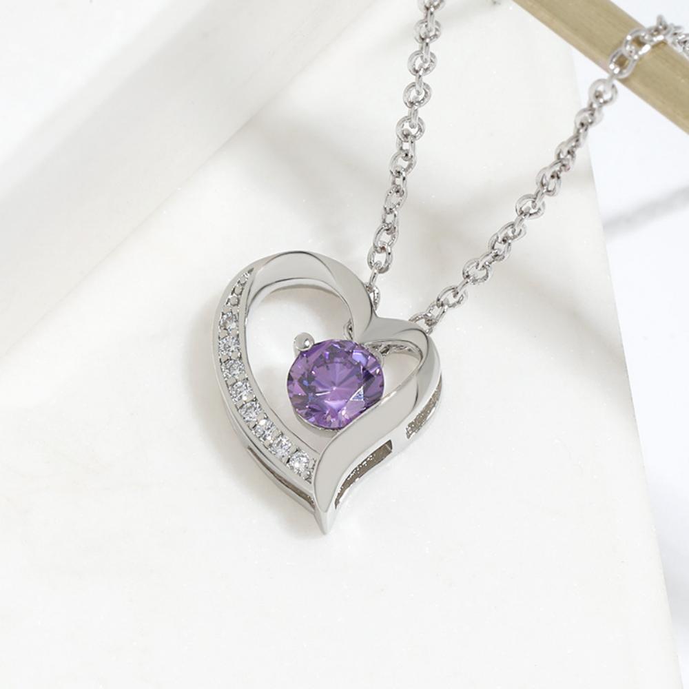 Women s Heart Pendant Clavicle Necklace Valentine s Day Gift Inlaid White Crystal Zirconia Fashion Jewelry Accessories 45cm фіолетовий
Women s Heart Pendant Clavicle Necklace Valentine s Day Gift Inlaid White Crystal Zirconia Fashion Jewelry Accessories 45cm фіолетовий
