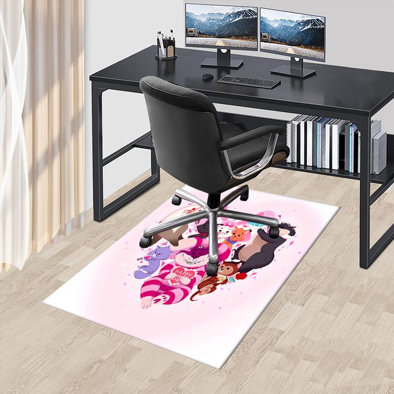 Office Rug Valentine s Day, Cats theme 3D Printed Anti-Slip Rug-Machine Washable for Living Room 60cm by 90cm
Office Rug Valentine s Day, Cats theme 3D Printed Anti-Slip Rug-Machine Washable for Living Room 60cm by 90cm