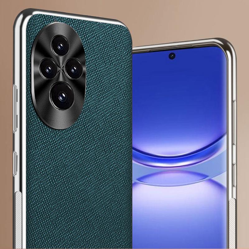 For Honor 200 Pro 5G Cover Cross Texture PU Leather Coated TPU Cell Phone Case Midnight Green
For Honor 200 Pro 5G Cover Cross Texture PU Leather Coated TPU Cell Phone Case Midnight Green