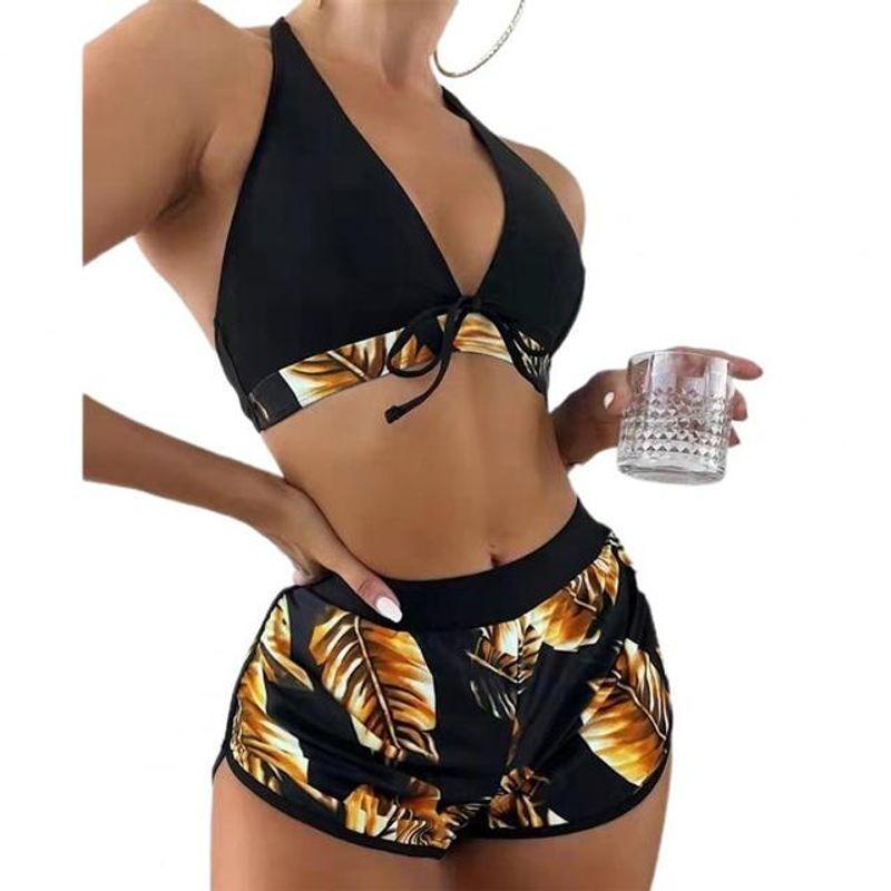 3 Piece Swimsuit Bikini Swimsuit Golden S
3 Piece Swimsuit Bikini Swimsuit Golden S