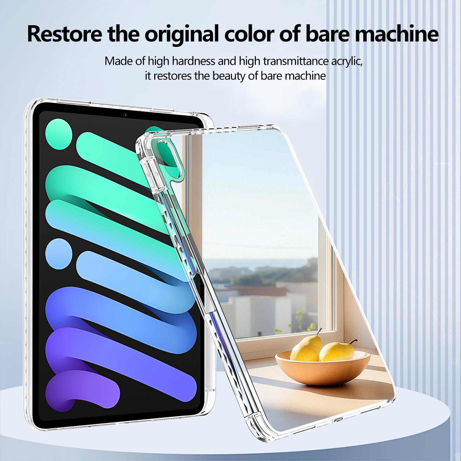 For iPad (2025)/10.9 (2022) Case Mirror Acrylic TPU Shockproof Tablet Cover with Pen Slot White
For iPad (2025)/10.9 (2022) Case Mirror Acrylic TPU Shockproof Tablet Cover with Pen Slot White