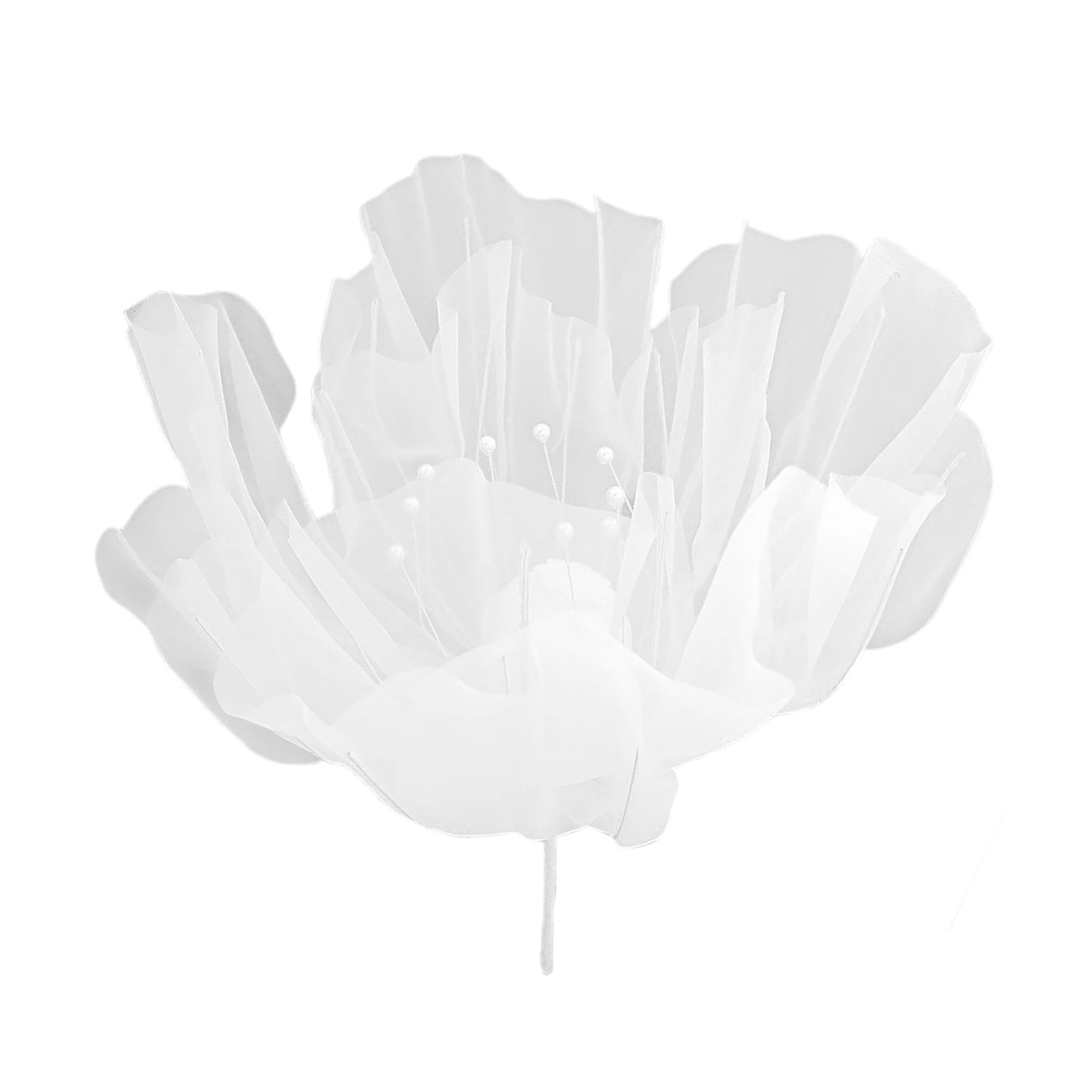 Silk mesh flower poppy window large flower outdoor wedding decoration білий
Silk mesh flower poppy window large flower outdoor wedding decoration білий