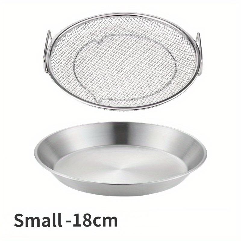 2Pcs/Set Stainless Steel French Fries Basket with Handle Food Skimmer Oil Filter Snack Tray Cooking Strainer Plate Kitchen
2Pcs/Set Stainless Steel French Fries Basket with Handle Food Skimmer Oil Filter Snack Tray Cooking Strainer Plate Kitchen